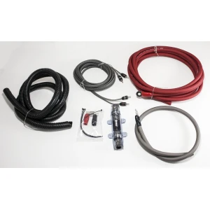 Kabelski set za auto audio sustave, uključuje 50mm2 kablove za snažne instalacije.