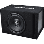 Subwoofer Ground Zero GZIB 20BR u kutiji za snažno zvučno iskustvo.