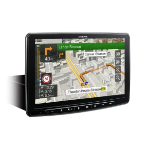 ALPINE INE-F904DC multimedijska navigacijska jedinica za automobile.