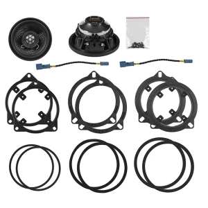 Auto zvučnik i instalacijski set za auto audio sustav.