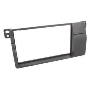 Maska za BMW 3 E46 (98-2005) 2-din, prikladna za ugradnju audio uređaja.