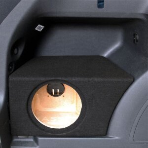 Subwoofer kutija za Škoda Fabia 2 Wagon 2007-2014, visokokvalitetna i prilagođena za optimalan zvuk.