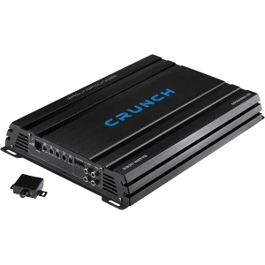 Crunch pojačalo za auto zvuk, 2500W, visokokvalitetna izvedba.