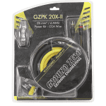 Kabelski komplet Ground Zero GZPK 20X-II za audio sustave, 20mm², 4 AWG, uključuje CCA žicu.