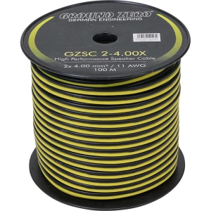 Zvučniški kabel Ground Zero GZSC 2-4.00 mm² za audio sustave.