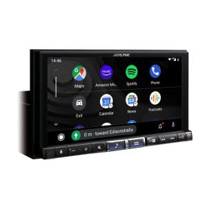 Alpine iLX-705D multimedijska jedinica za automobil, visokokvalitetni zaslon i napredne funkcije.