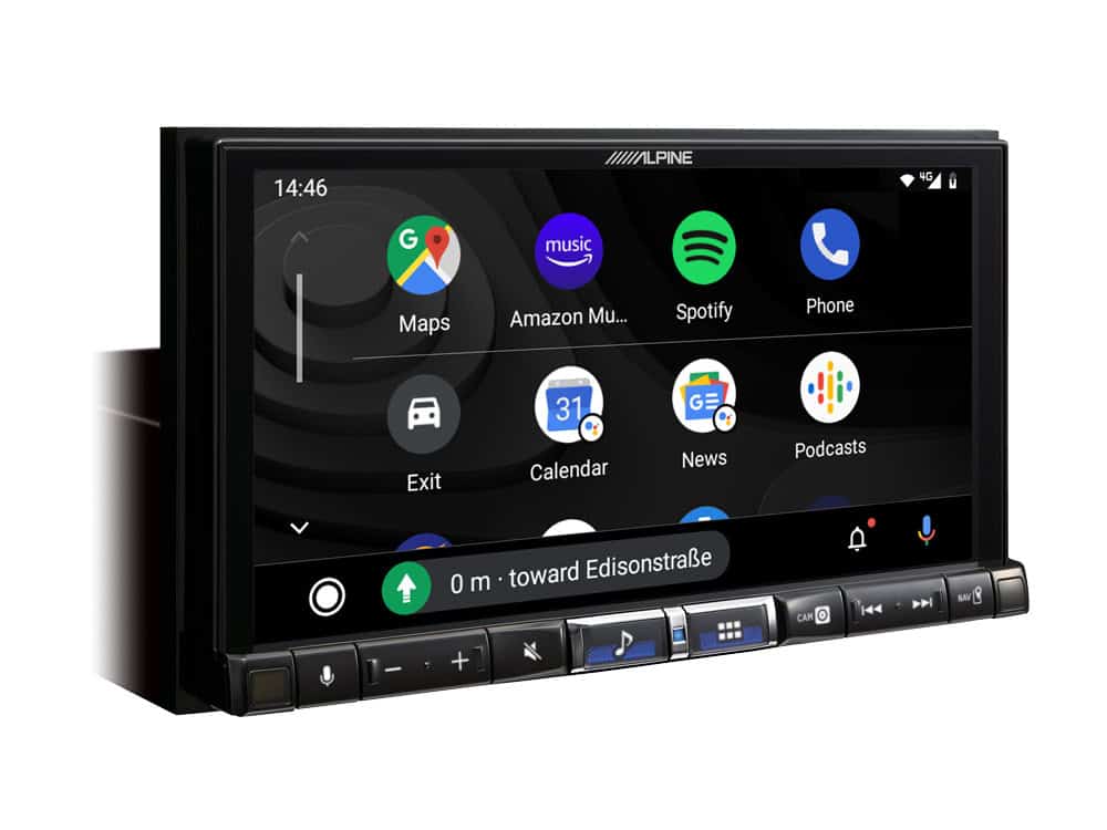 Alpine iLX-705D multimedijska jedinica za automobil, visokokvalitetni zaslon i napredne funkcije.