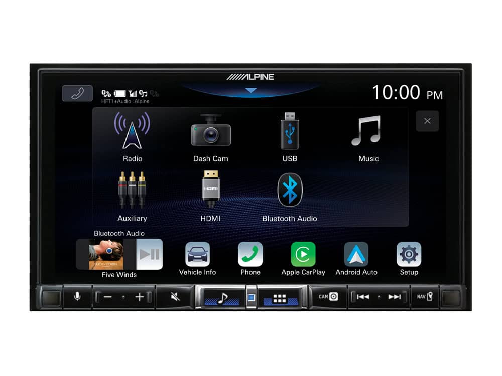 ALPINE iLX-705D multimedijska jedinica za automobil.