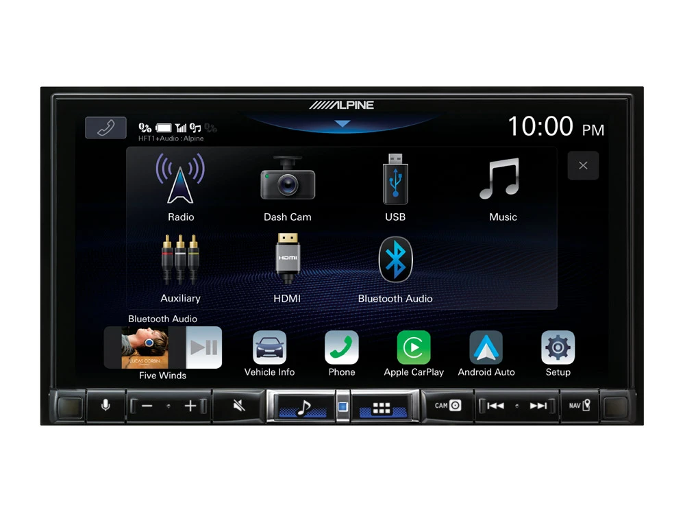 ALPINE iLX-705D multimedijska jedinica za automobil.