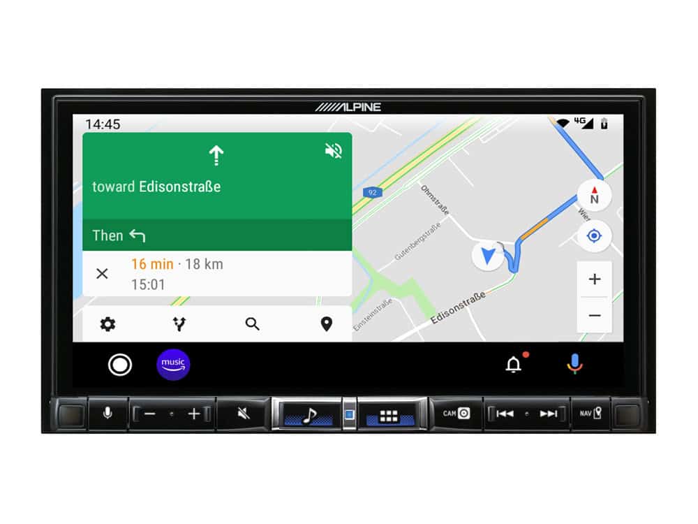 Alpine iLX-705D multimedijska jedinica za automobil, navigacija i audio sustav.