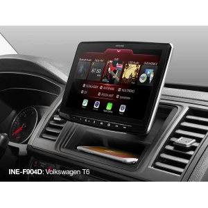 Multimedijska jedinica Alpine INE-F904DC s navigacijom za Volkswagen T6.