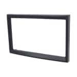 Maska za Citroen C2 2003-2009 2-DIN crna za audio sustav.