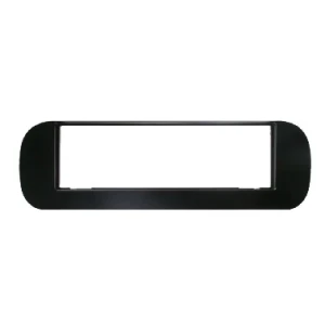 Maska za Fiat Panda s LED osvjetljenjem, crna, moderna i funkcionalna.