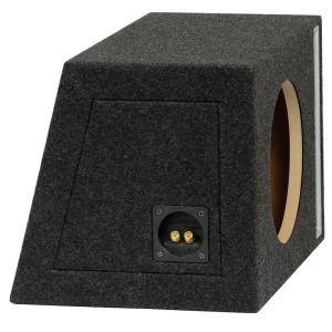 Kvalitetna kutija za subwoofer 25cm s bassrefleks slot portom, idealna za auto zvučne sustave.