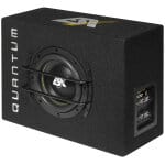 ESX QXB6 subwoofer u kutiji za snažno bas zvukovanje.