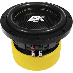 Subwoofer ESX QXE6D2 za duboki bass i visokokvalitetni zvuk u vozilu.