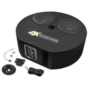 Aktivni subwoofer ESX DBX800A u kompaktnom kućištu za vrhunski bass.