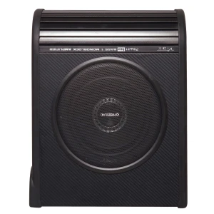 Aktivni subwoofer u kutiji Vibe OPTISOUNDAUTO8A-V2 za snažan bas i vrhunski zvuk u vozilu.