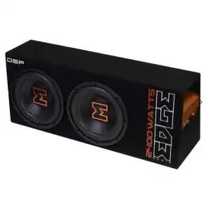 Aktivni subwoofer Edge EDBX12TADSP-E3 za snažno bas zvuk u automobilu.