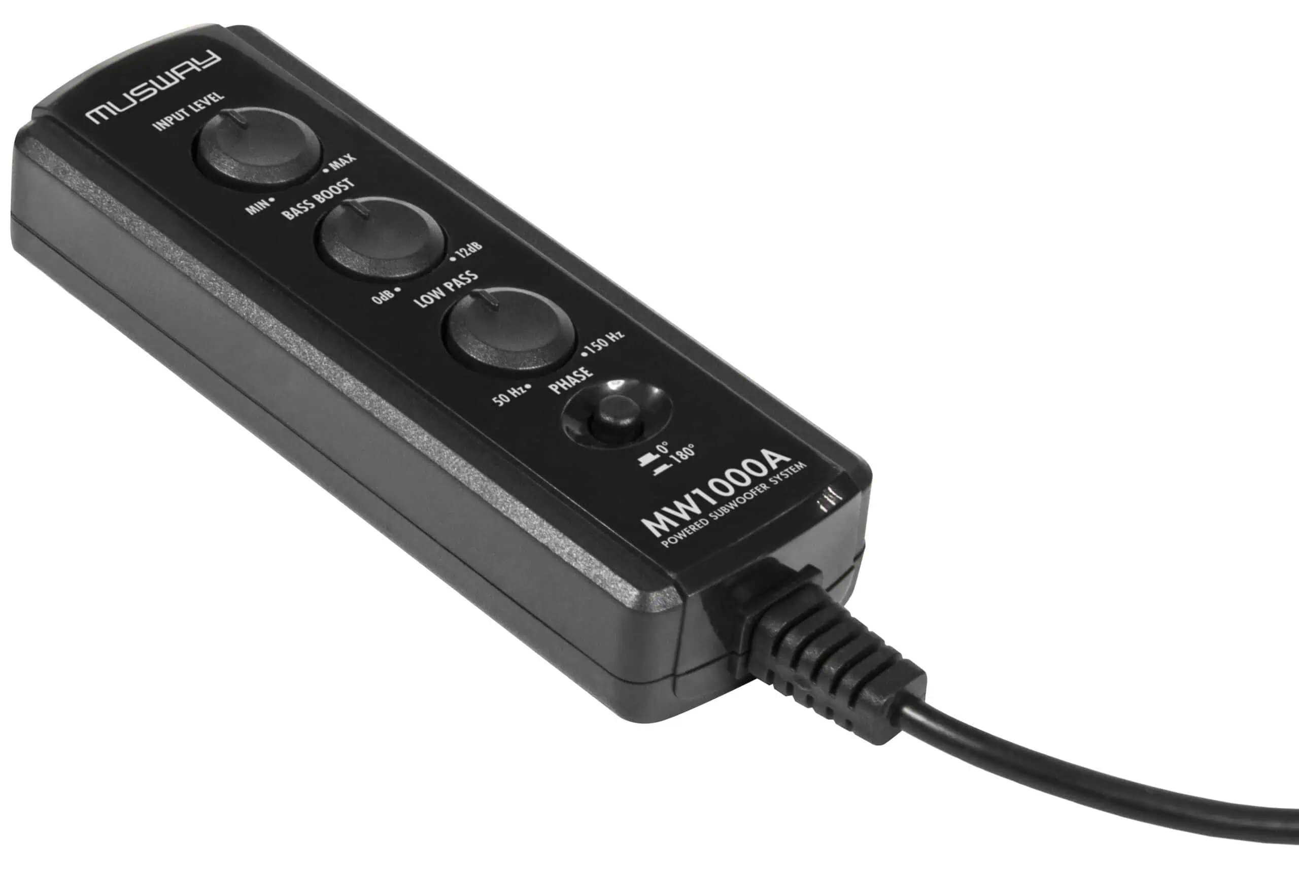 Aktivni subwoofer kontroler Musway MW1000A za optimalno zvuÄno iskustvo.