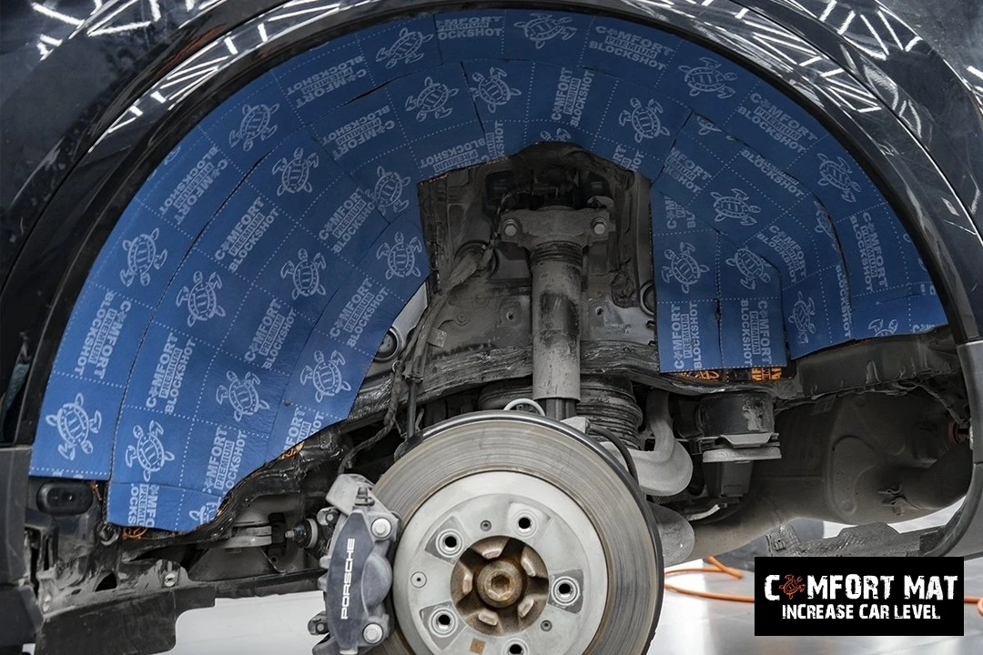 Izolacija od bitumena 8 mm za automobil, idealna za zvučnu i toplinsku izolaciju.