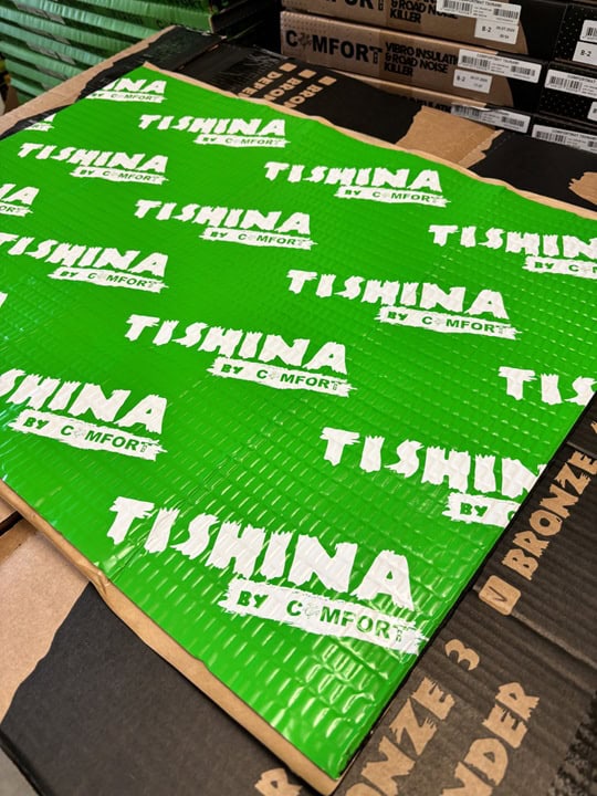 Izolacijska podloga COMFORT MAT bronza 4 mm za zvučnu i toplinsku izolaciju.