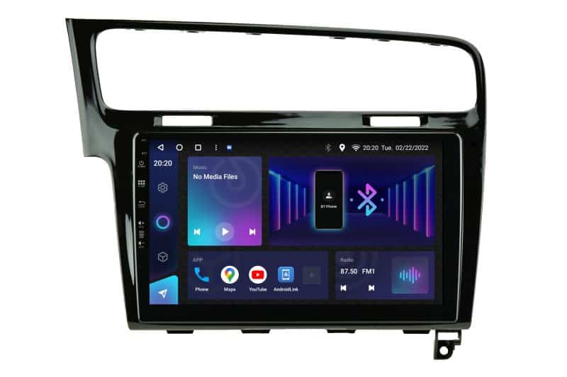 Android autoradio za Volkswagen Golf Mk7 s 10-inčnim zaslonom, Bluetooth i velikom memorijom za jedn.
