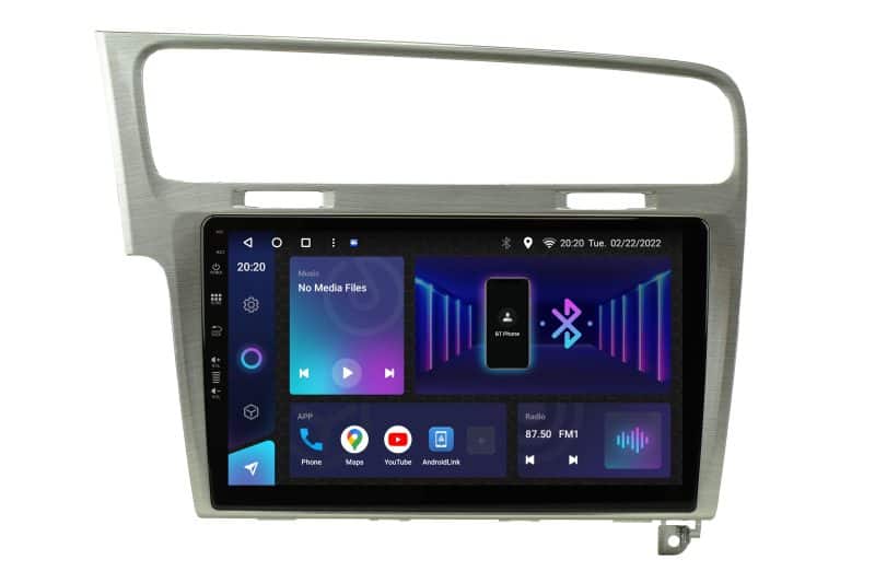 Android autoradio za Volkswagen Golf Mk7, 10-inčni ekran, 4GB RAM i 64GB memorije za vrhunski zvuk i.