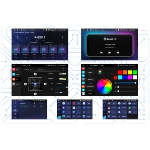 Android autoradio za Ford Transit Custom s 9" ekranom i 2GB RAM.