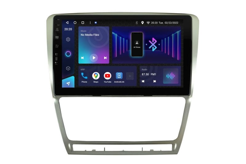 Android autoradio za Škoda Octavia 2 s 10-inčnim ekranom, 4GB RAM-a i 64GB interne memorije za bolju.