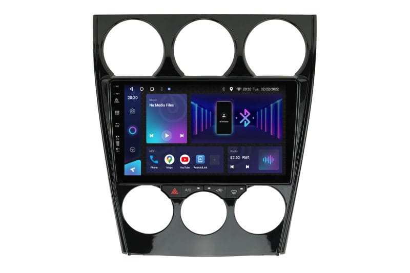 Android autoradio za Mazda 6 Mk1 s 9-inčnim zaslonom, 2GB RAM i 32GB memorije.