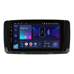 Android autoradio za Mercedes R-Class s 9-inčnim ekranom, 4GB RAM i 64GB interne memorije za optimal.
