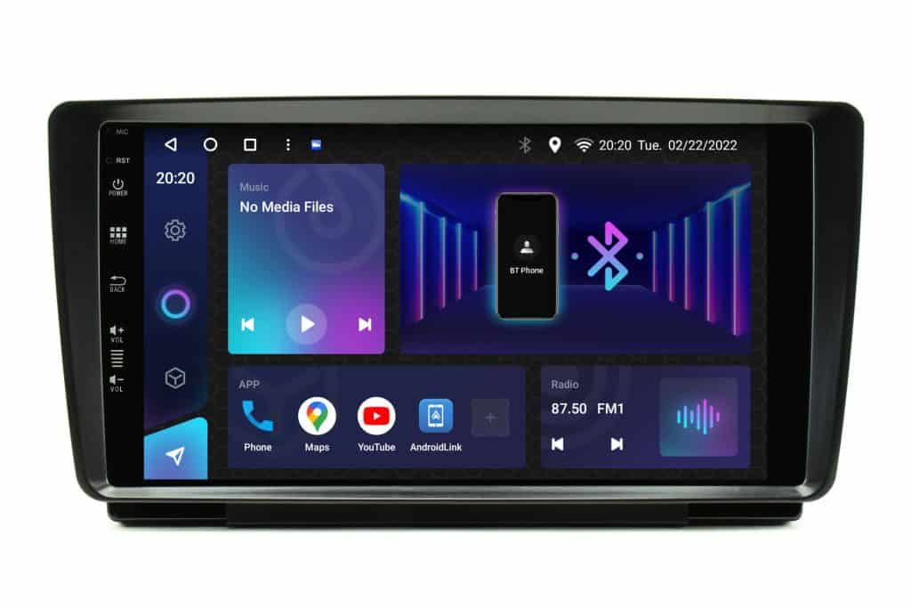 Android autoradio za Škoda Octavia Mk2 s 9-inčnim zaslonom i velikom memorijom.