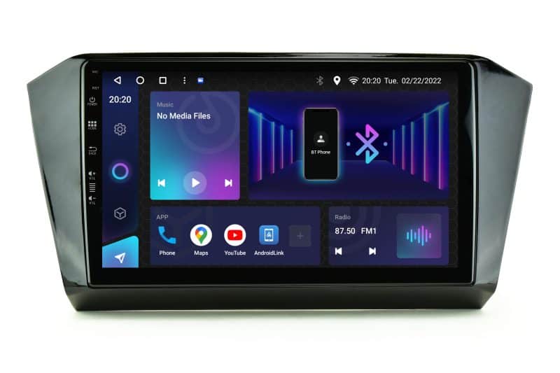 Android autoradio za Volkswagen Passat B8, 10-inčni ekran, 4GB RAM, 64GB memorije.