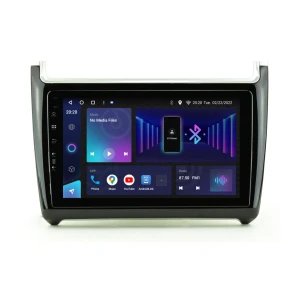 Android autoradio za Volkswagen Polo Mk5, 9-inčni ekran, 4GB RAM, 64GB memorije.