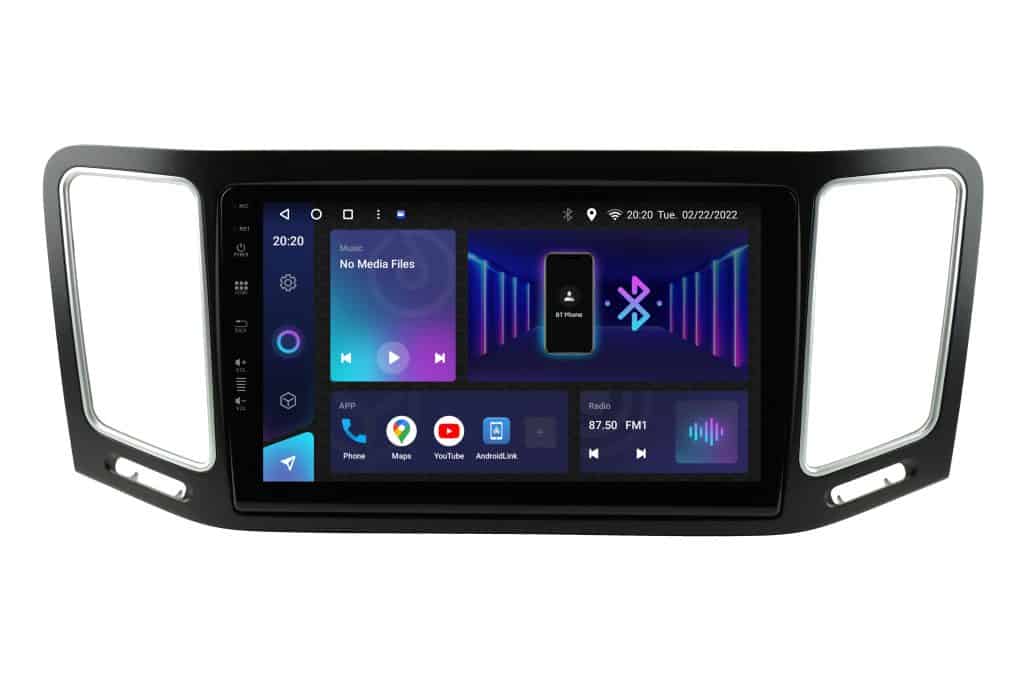 Android autoradio za Volkswagen Sharan Mk2, 9-inčni ekran, 4GB RAM, 64GB memorije.