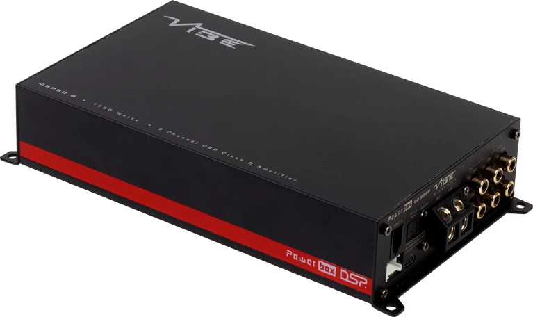 Pojačalo Vibe POWERBOX800.1D-V3 za auto audio sustave, visokokvalitetno i snažno.