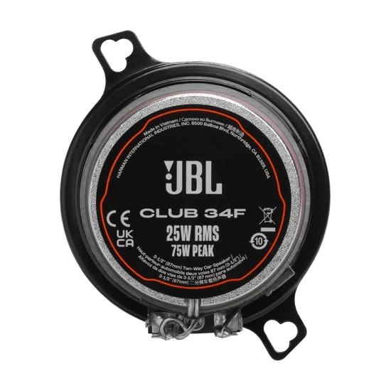 Autozvučnik JBL Club 34F za auto zvukove i audio sustave.