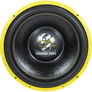 Subwoofer Ground Zero GZNW 38SPL-D1 za snažno bas zvukove.