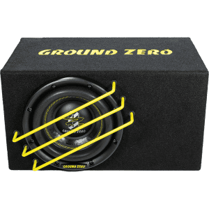 Aktivni subwoofer u kutiji Ground Zero GZRB 20SPL-ACT za snažan bass.