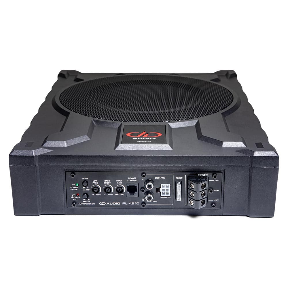 Aktivni subwoofer Digital Designs RL-AE10 za snažan bas u automobilu. Idealno za poboljšanje audio s.