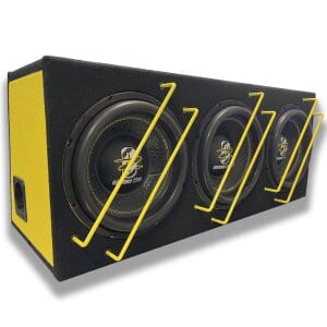 GZIB 3.250 SPL subwoofer u kutiji za snažno bass iskustvo.