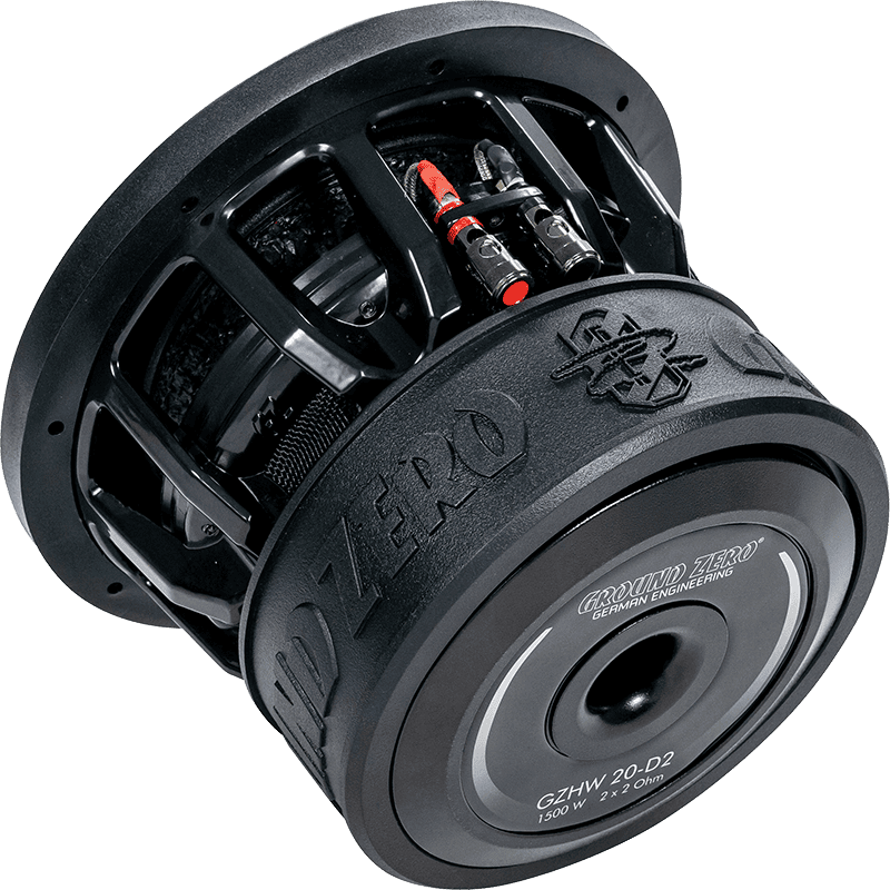 Subwoofer Ground Zero GZHW 20-D1 za snažan bass i vrhunski zvuk.