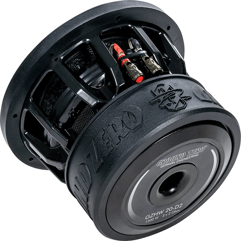 Subwoofer Ground Zero GZHW 20-D1 za snažan bass i vrhunski zvuk.