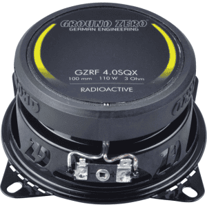 Zvučnik Ground Zero GZRF 4.0SQX za autozvučnike, visokokvalitetni i snažni za vrhunski zvuk.