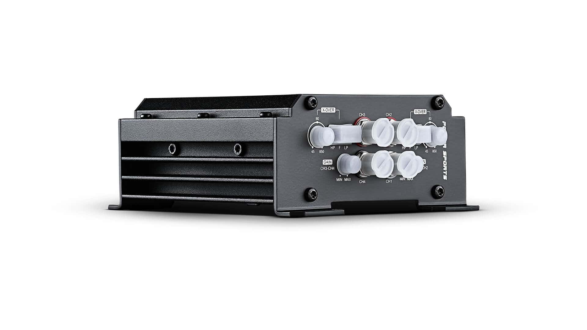 Pojačalo Soundigital SD400.4 EVOPS za vrhunski zvuk u autu, idealno za audio entuzijaste.