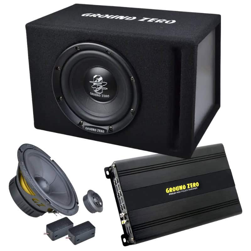 Ground Zero Iridium Sound Pack 8 za vrhunski auto zvuk.