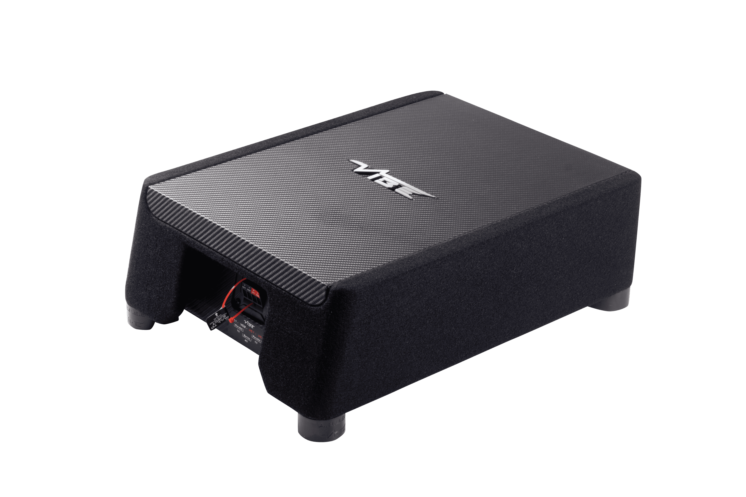 Vibe BA10SQ-V4 subwoofer u kutiji za snažan bass.