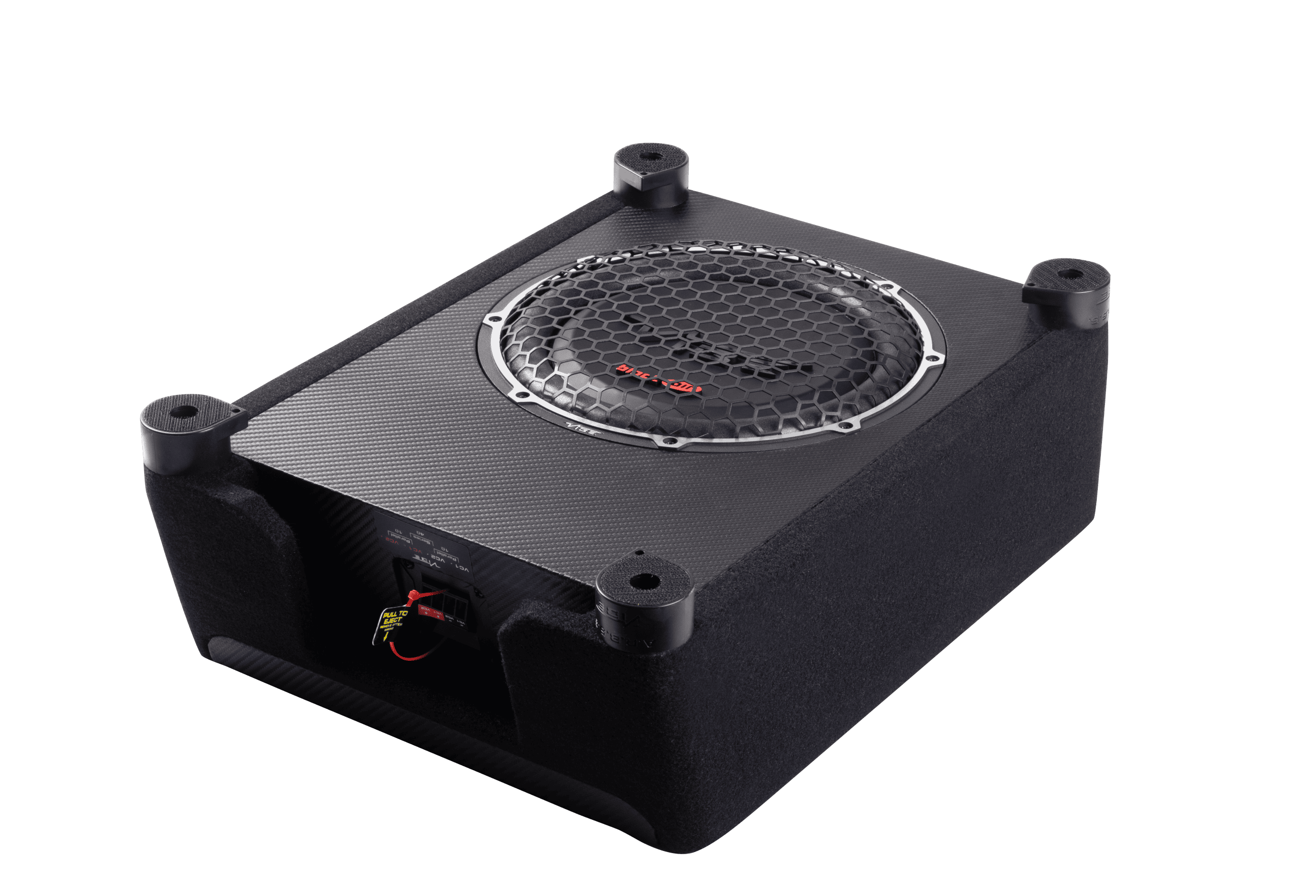Vibe BA10SQ-V4 subwoofer u kutiji za snažan bass.