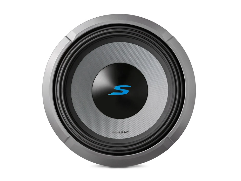 ALPINE S2-W12D2 subwoofer za snažan bas i vrhunski zvuk.